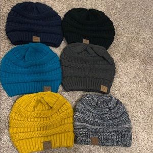 CC Beanies (lot of 6)